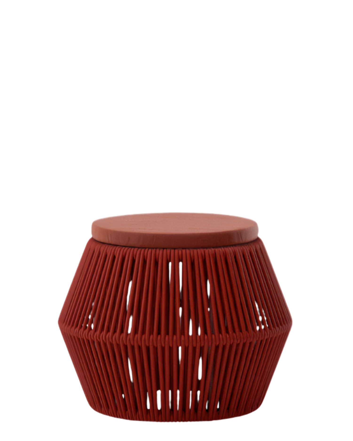 Puf alto ZigZag Objects | Cuerda Z15