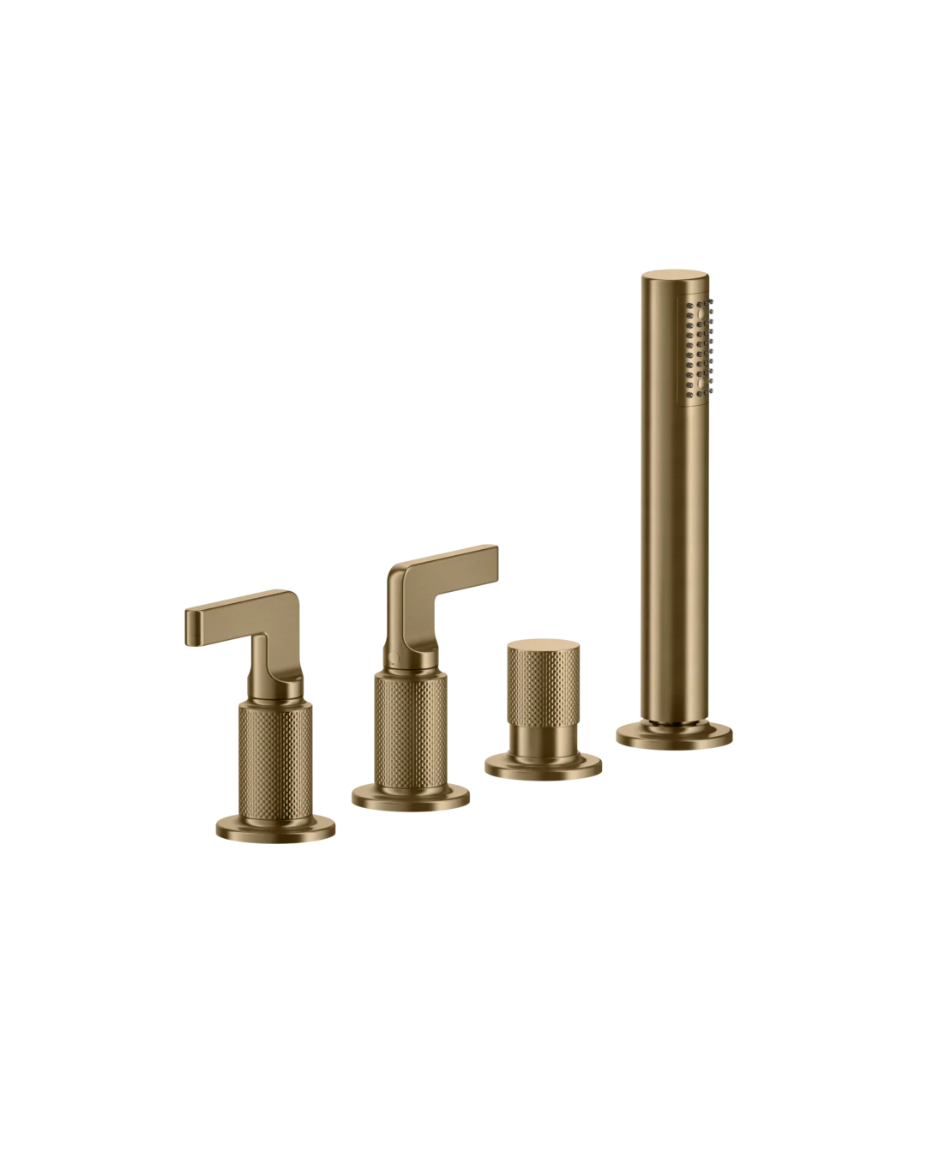 Grifería de bañera monomando con desviador | Colección Inciso