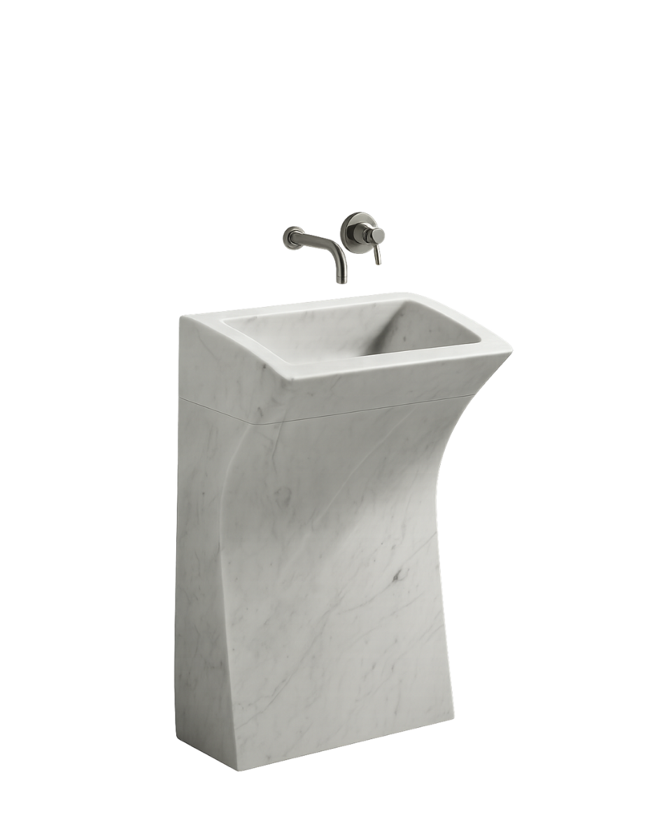 Lito 3 freestanding pedestal sink