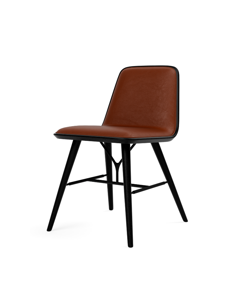 Spine Dining Chair Wooden Base