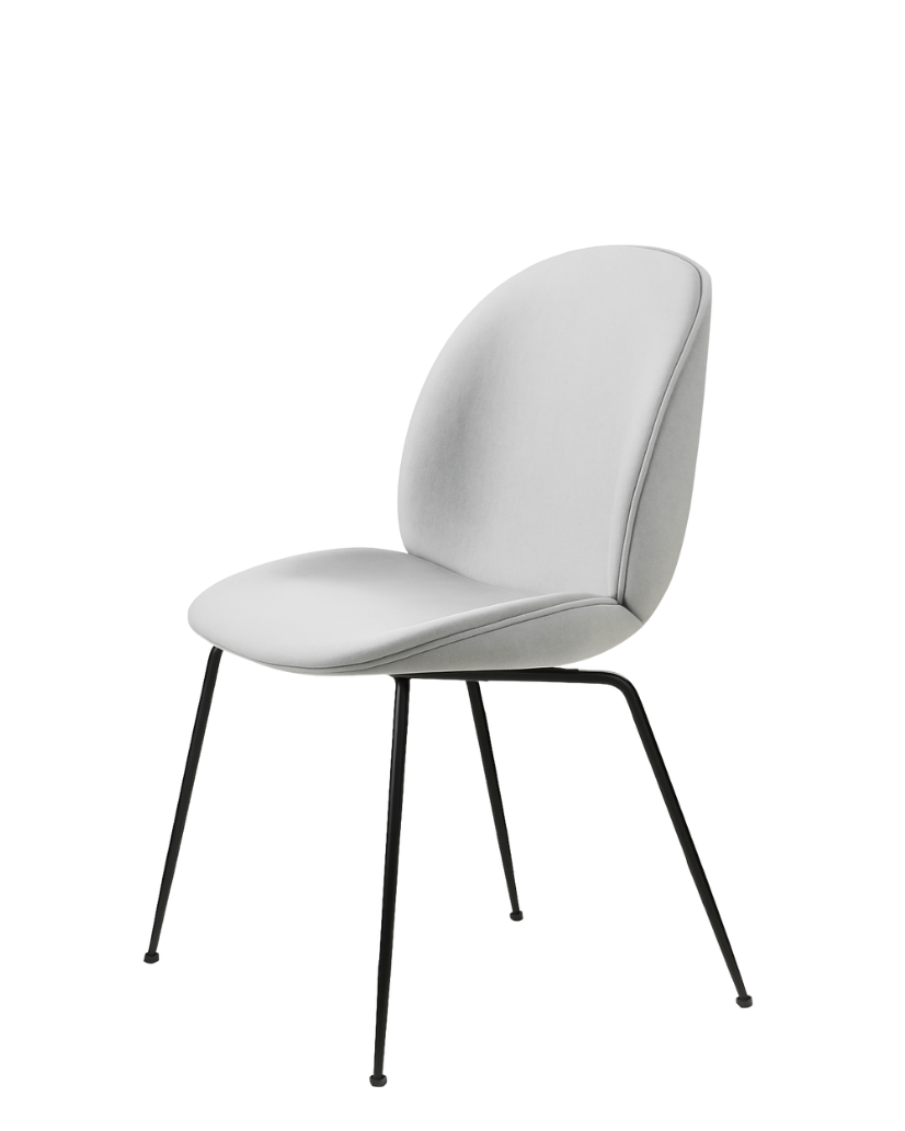 Silla de comedor tapizada Beetle