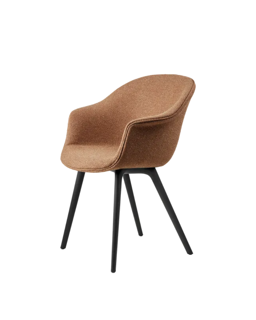 Bat upholstered dining chair