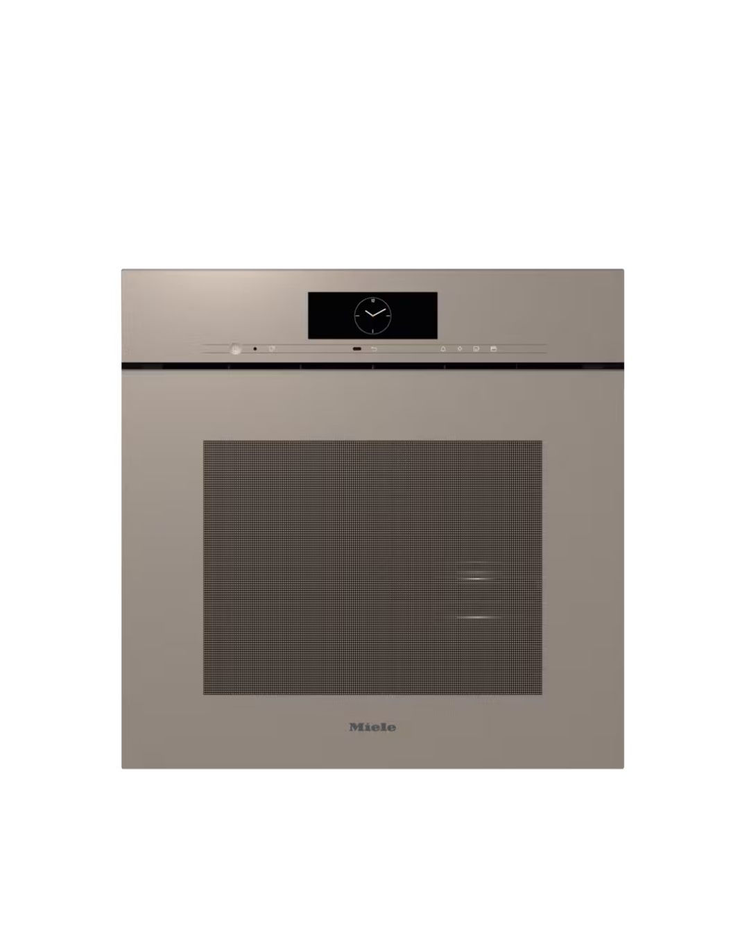 Horno a vapor combinado sin tirador con toma de agua y desagüe
