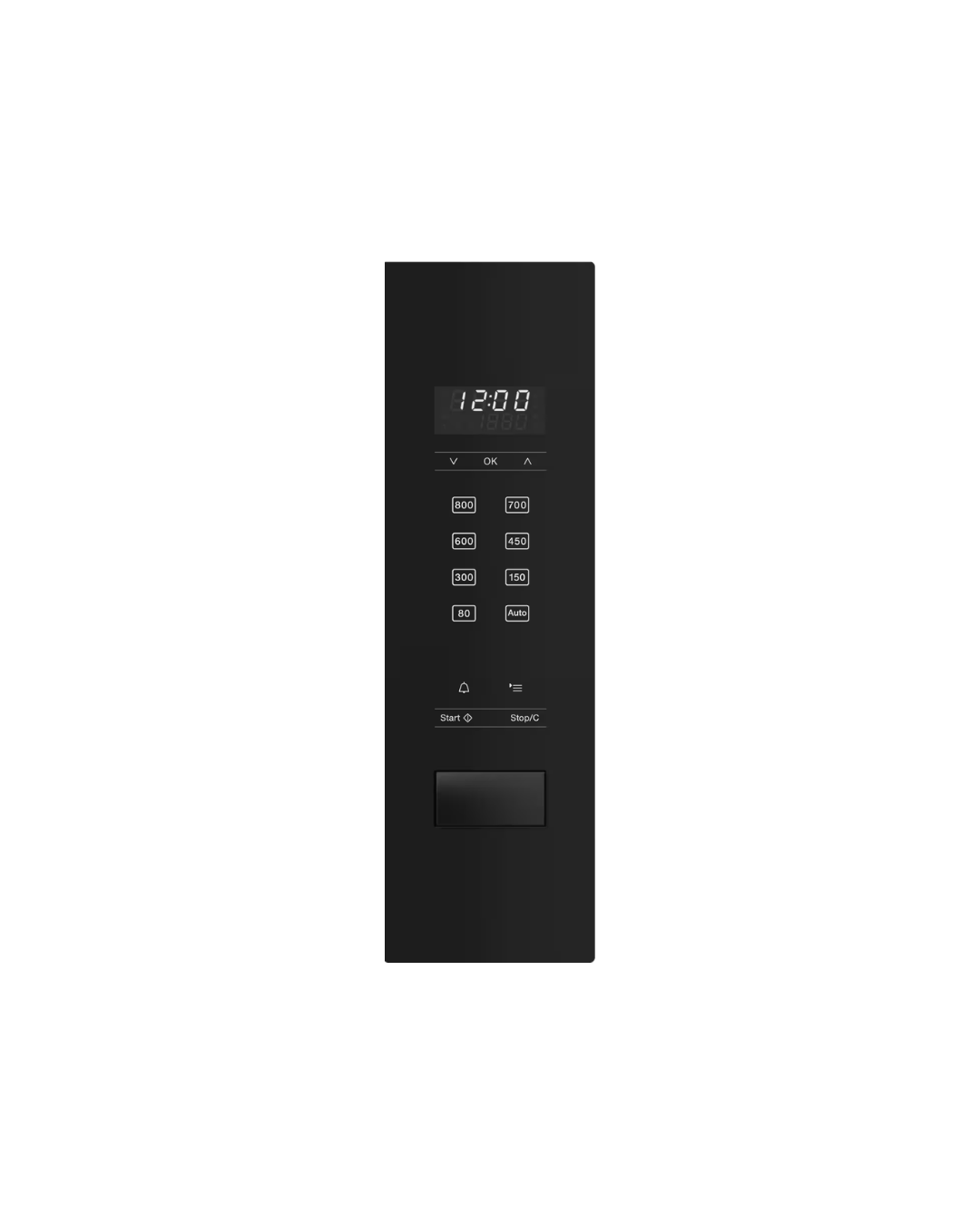 Horno microondas empotrable M 2230 SC Negro Obsidian