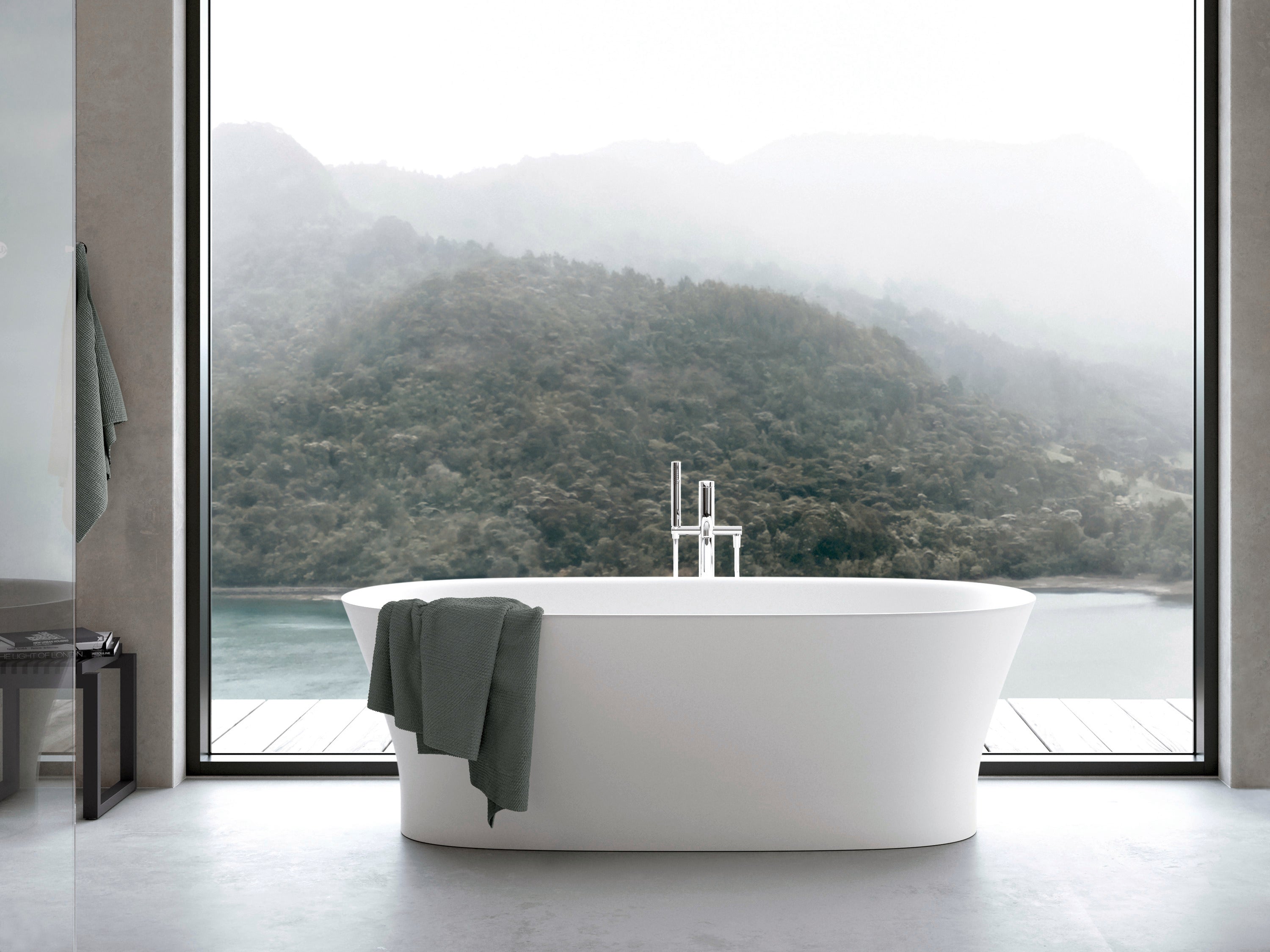 Cape Cod freestanding bathtub 165 x 78 cm
