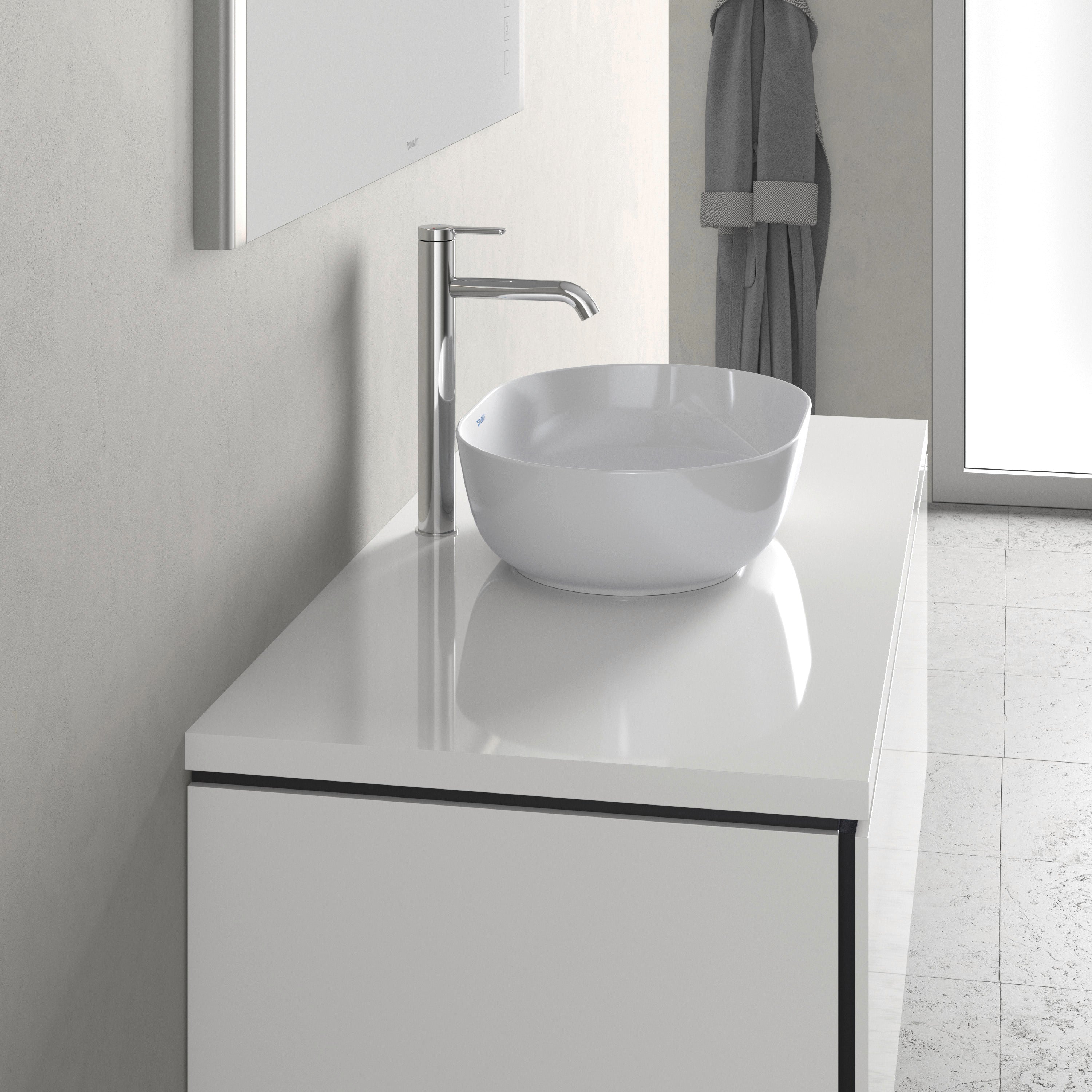 Luv 600 mm countertop washbasin