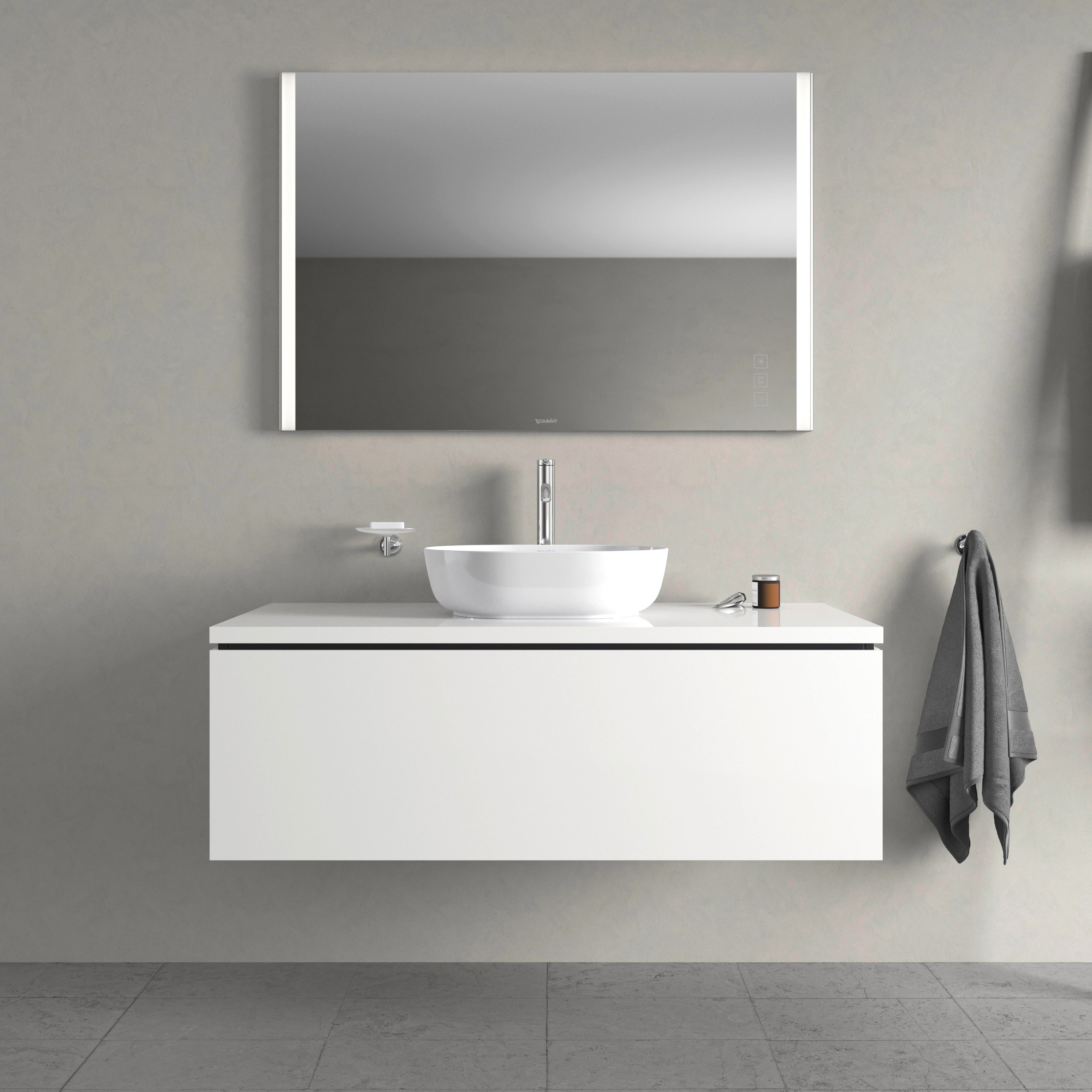 Luv 600 mm countertop washbasin