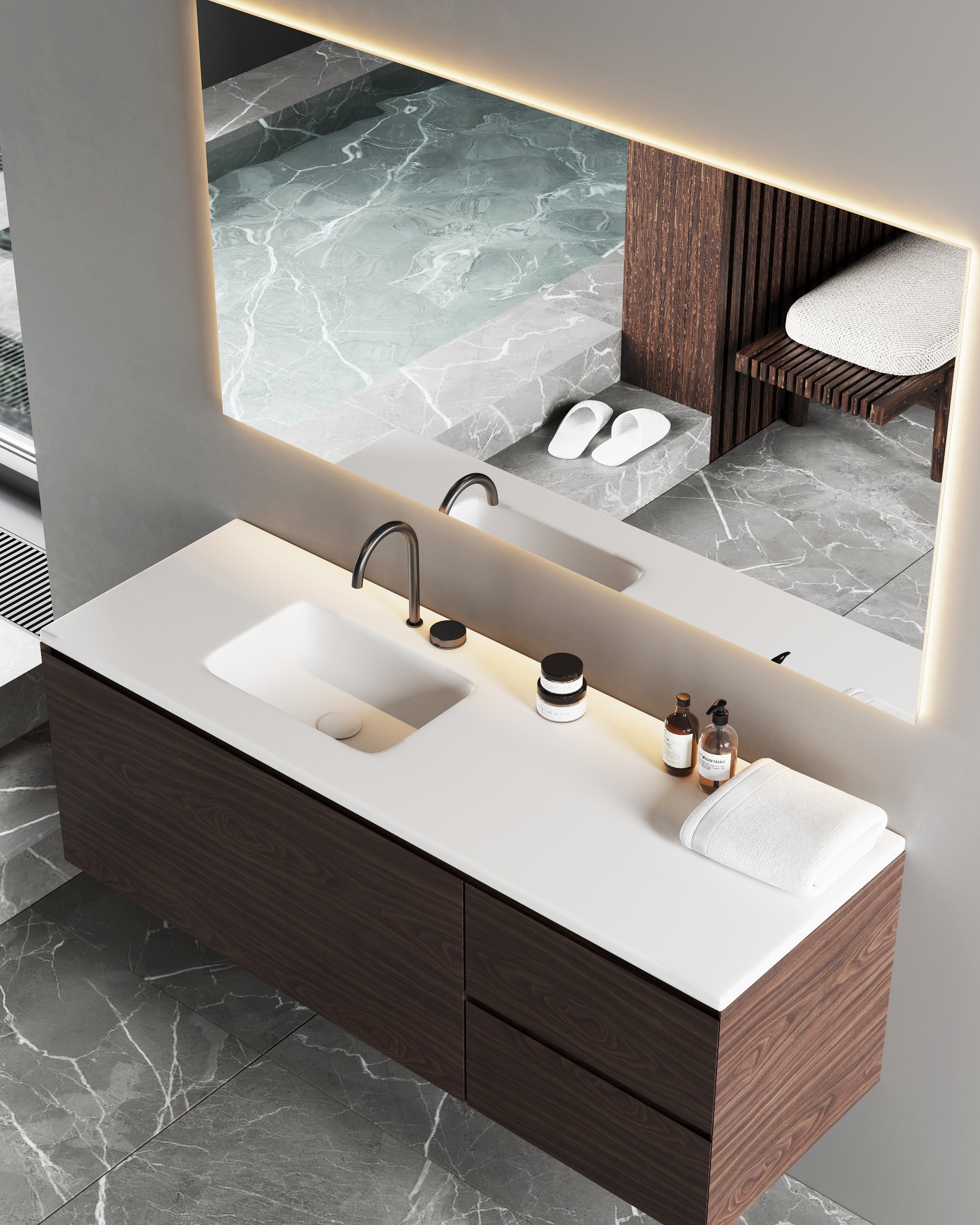 Colección de baño de diseño Florencia