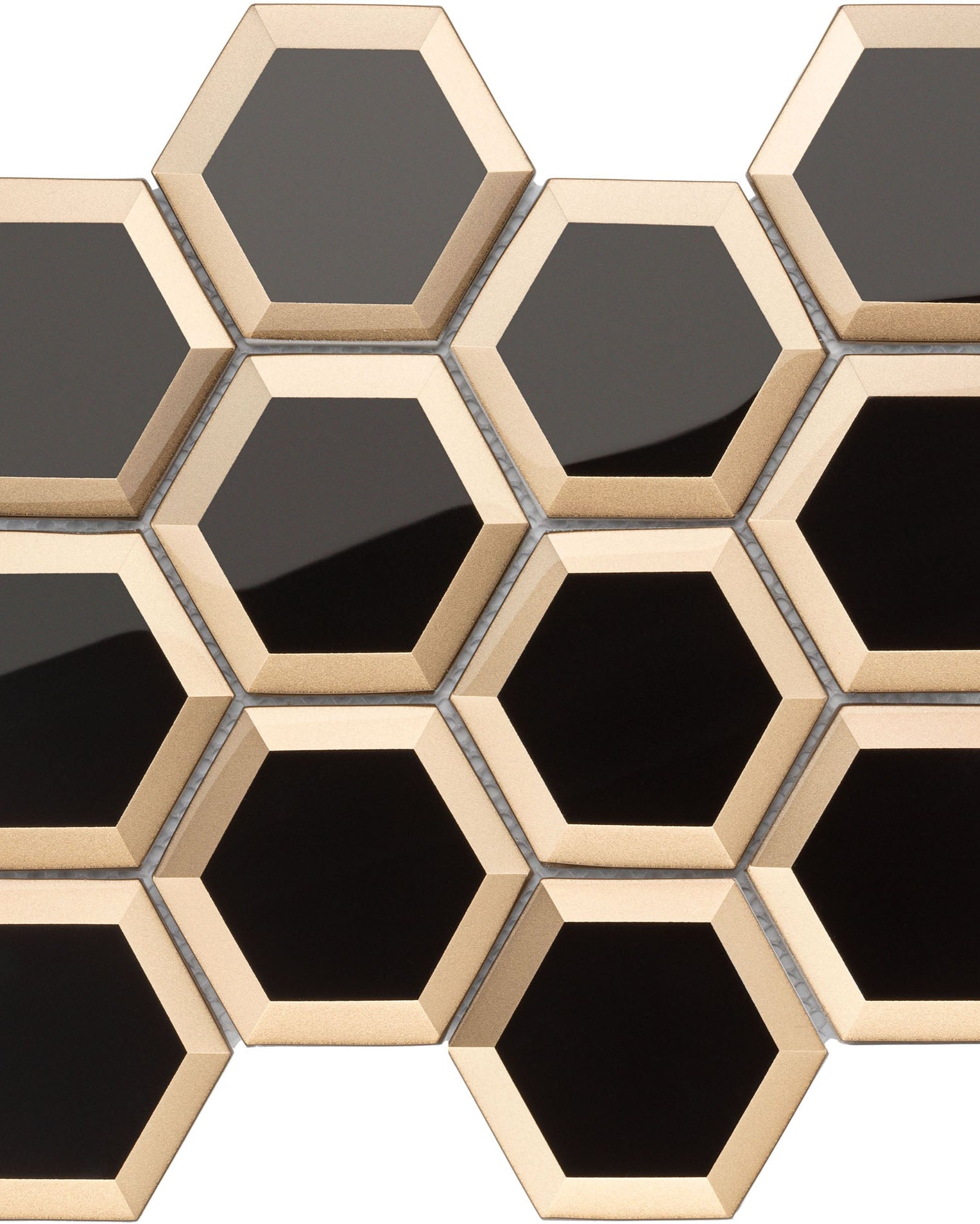 Bel Air collection glass panel effect cladding