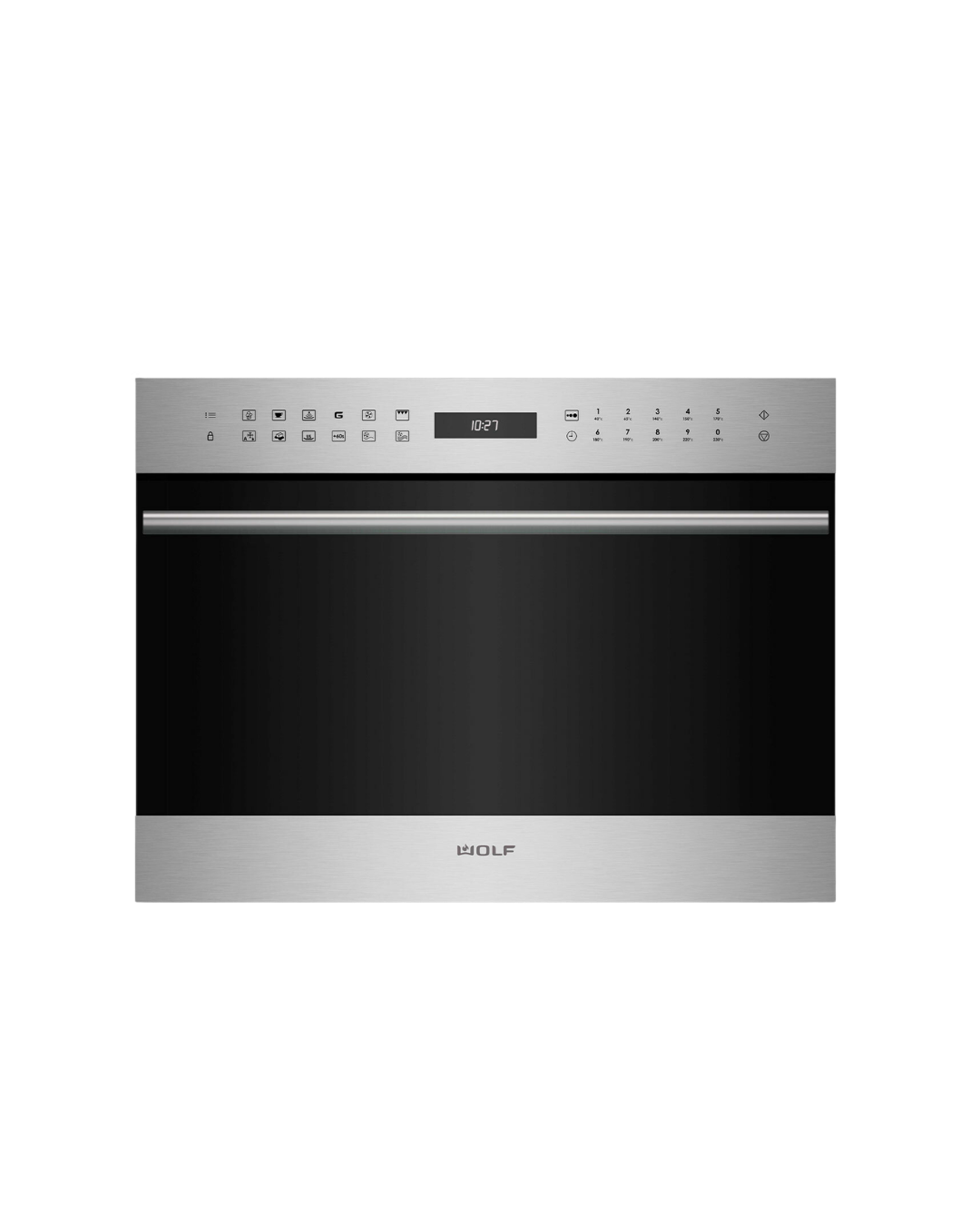 Built-in microwave, Series 200, with left-hand door, Anthracite Grey