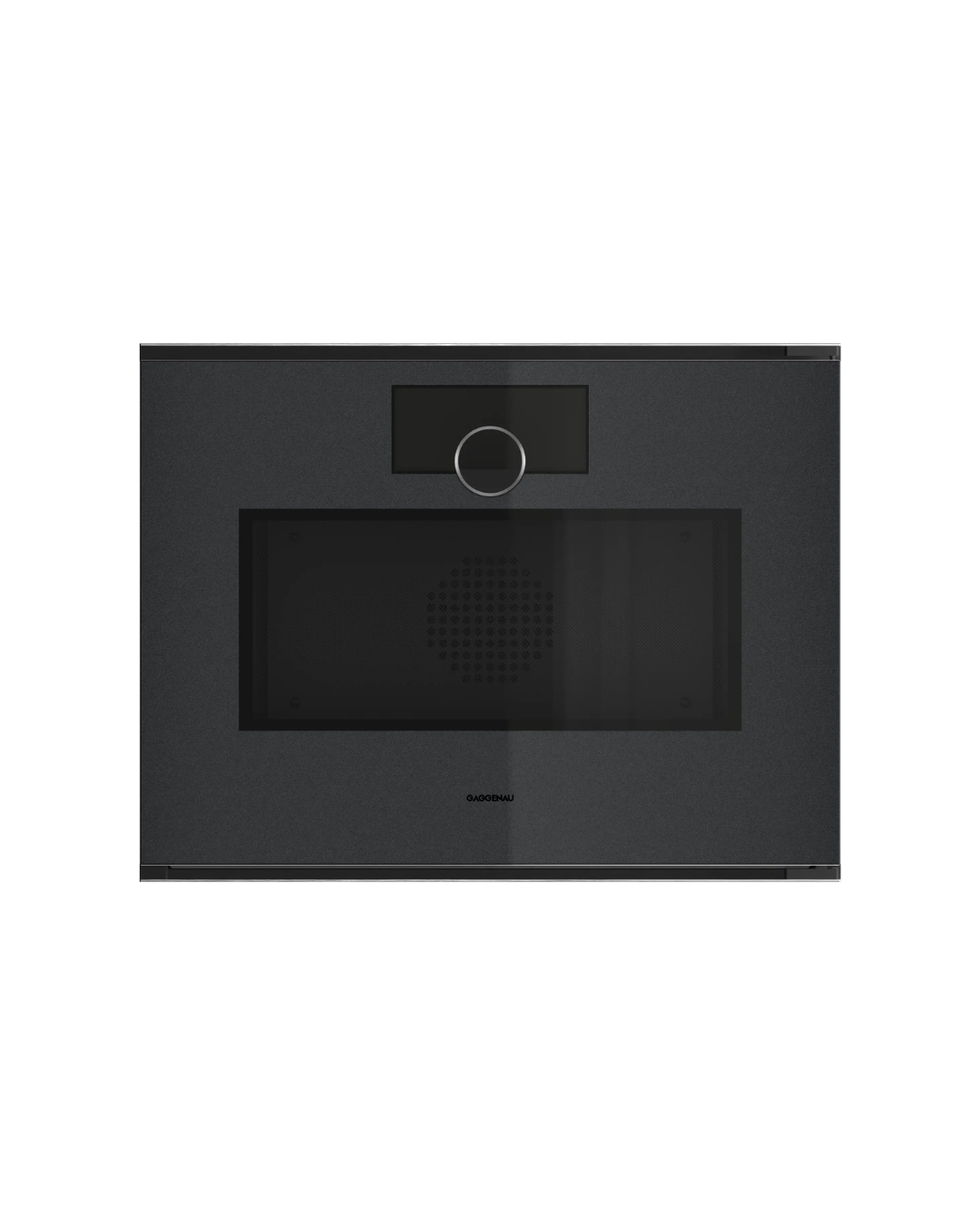 Built-in microwave, Series 200, with left-hand door, Anthracite Grey