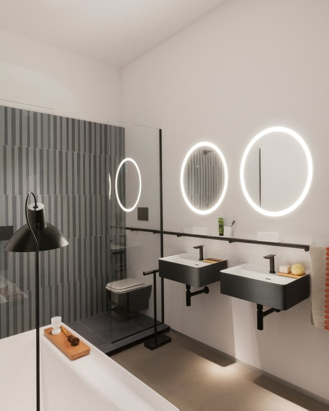 Marsiglia wall-hung washbasin