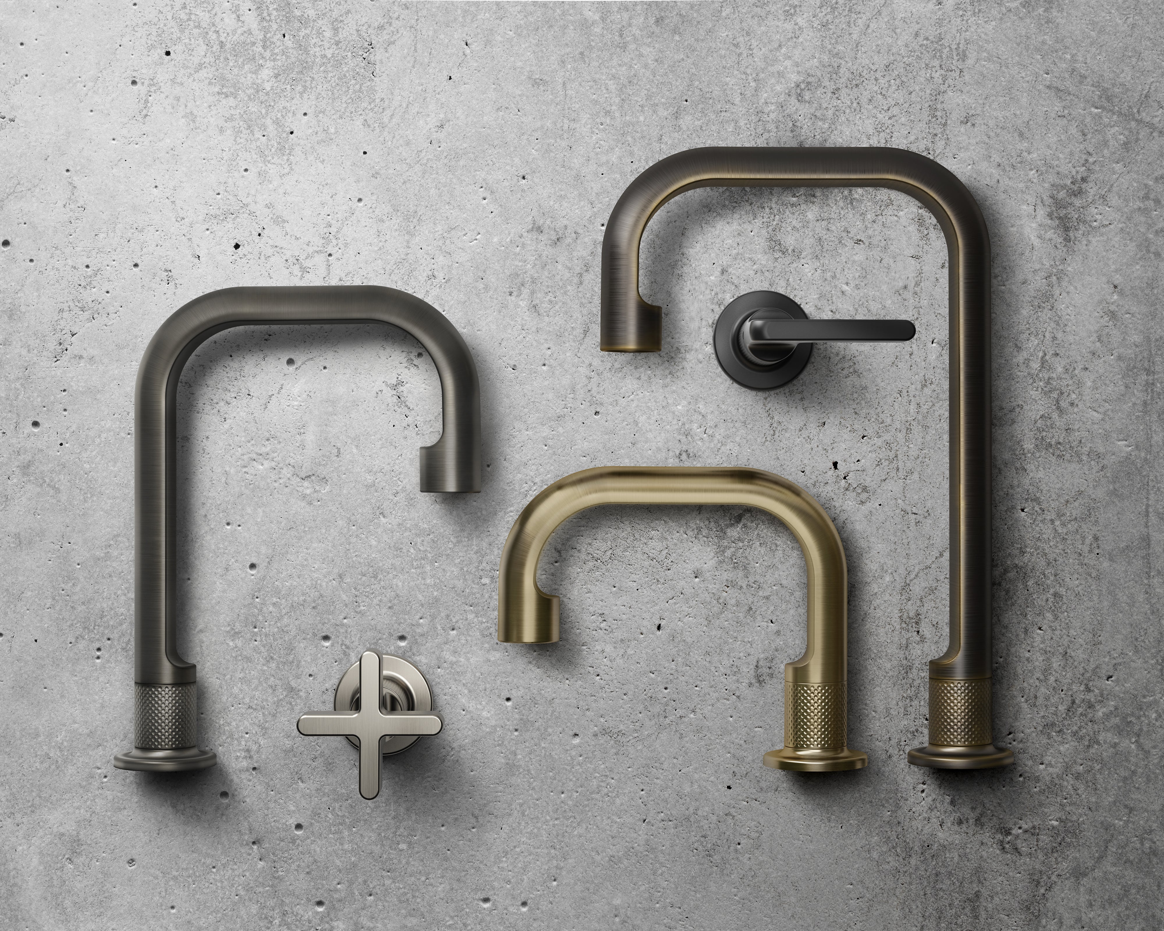 Bathroom sink battery | Inciso Collection