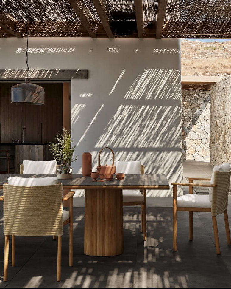 Mesa comedor Giro 290x108 | CM2 Du Gent Grey Ceramics