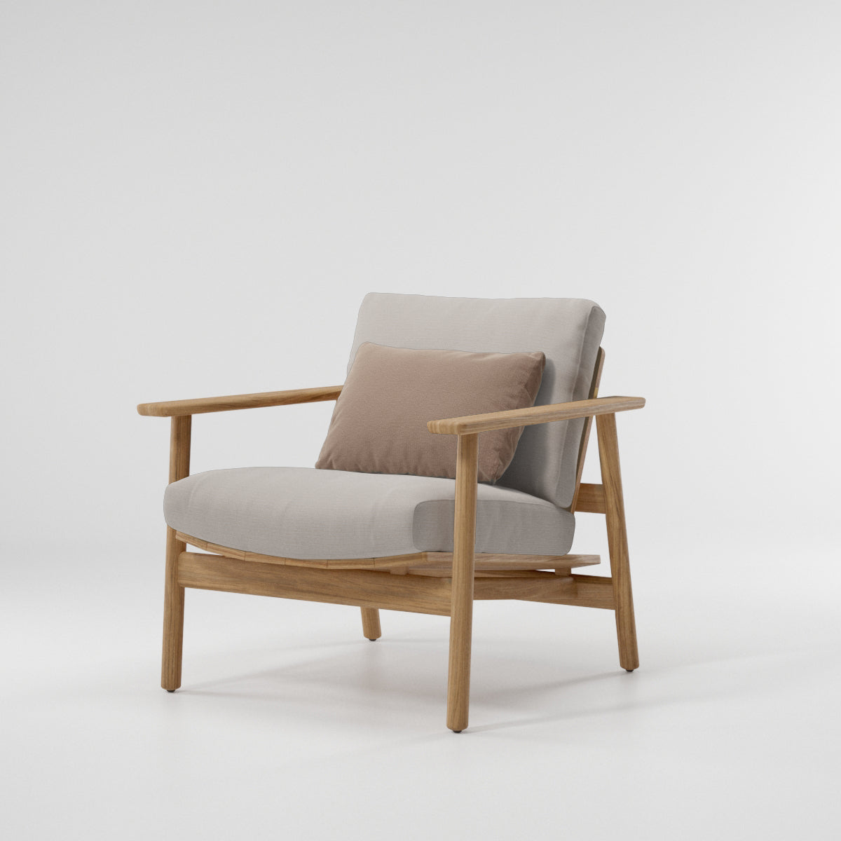 Sillón de 1 plaza Riva | Asiento 61L | Cojín decorativo 14L