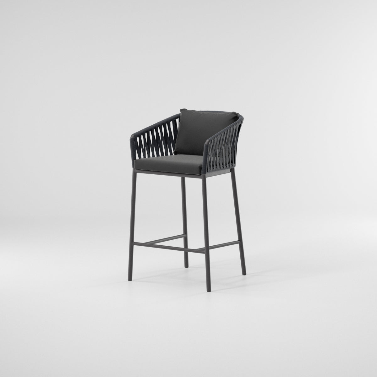 Bitta Bela Rope Bar Stool | Feet 01C | Z01 Rope