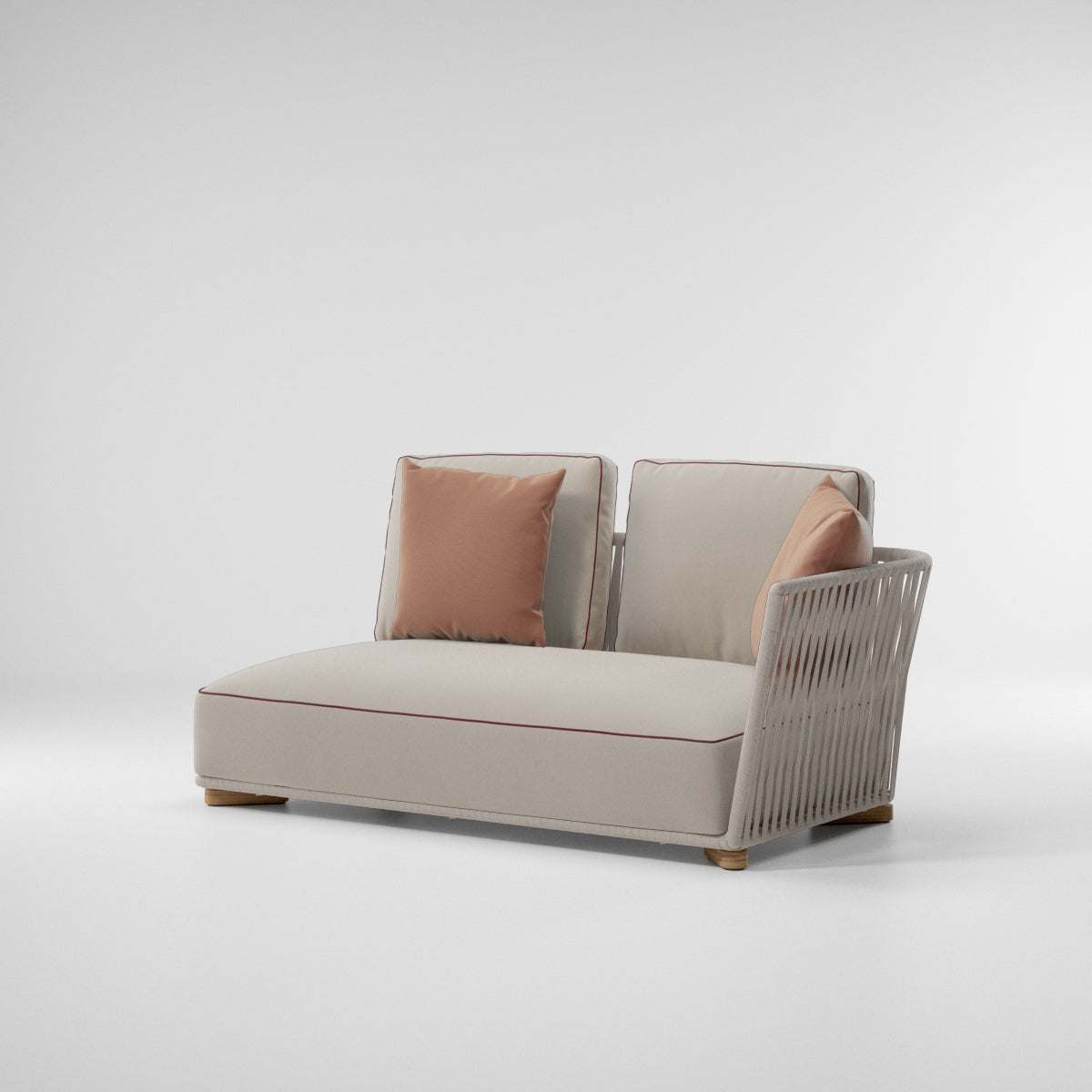 Módulo de esquina derecha Grand Bitta | Cuerda Z05 | Cojín de asiento 07L