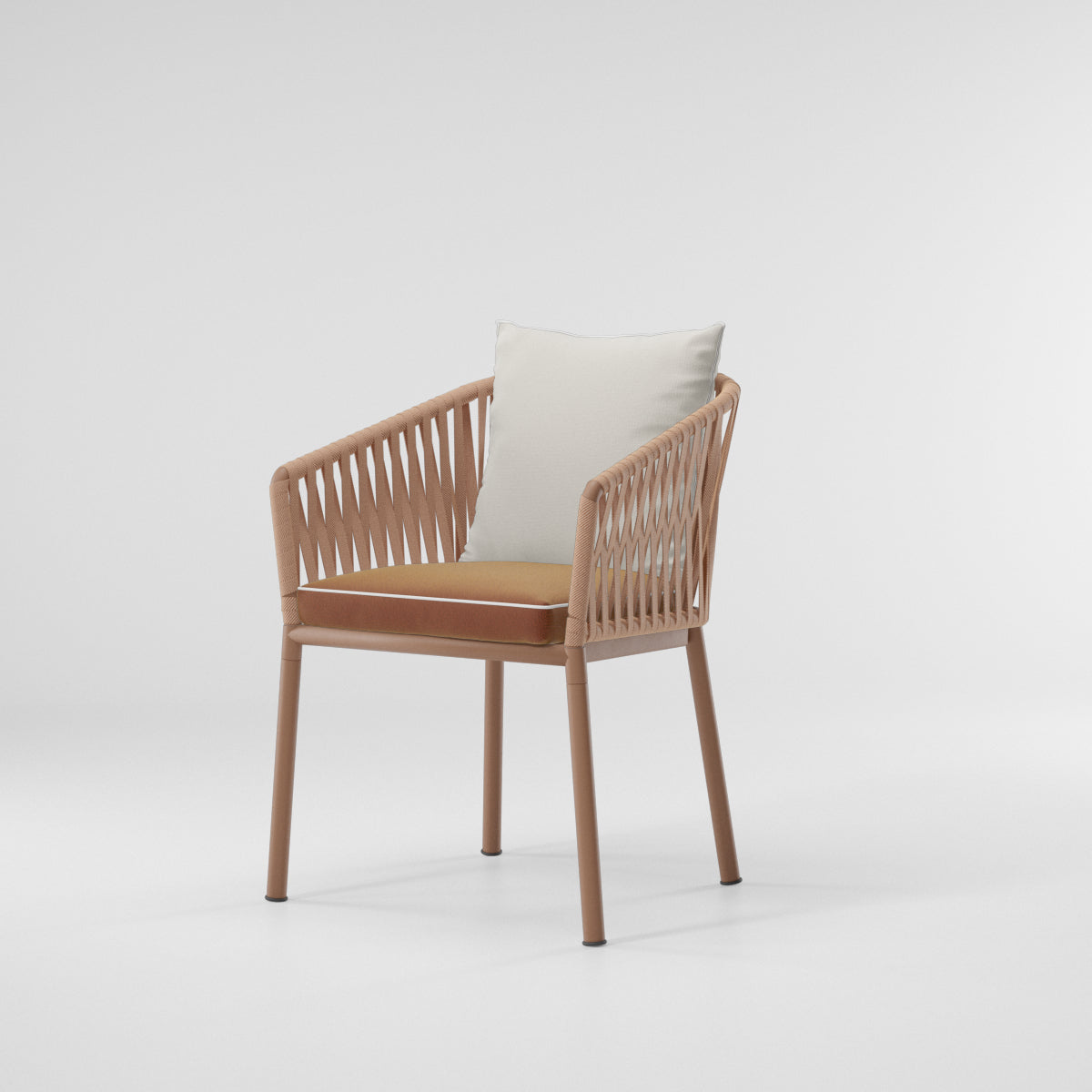 Silla de comedor exterior Grand Bitta | Pies 11C | Cuerda Z18