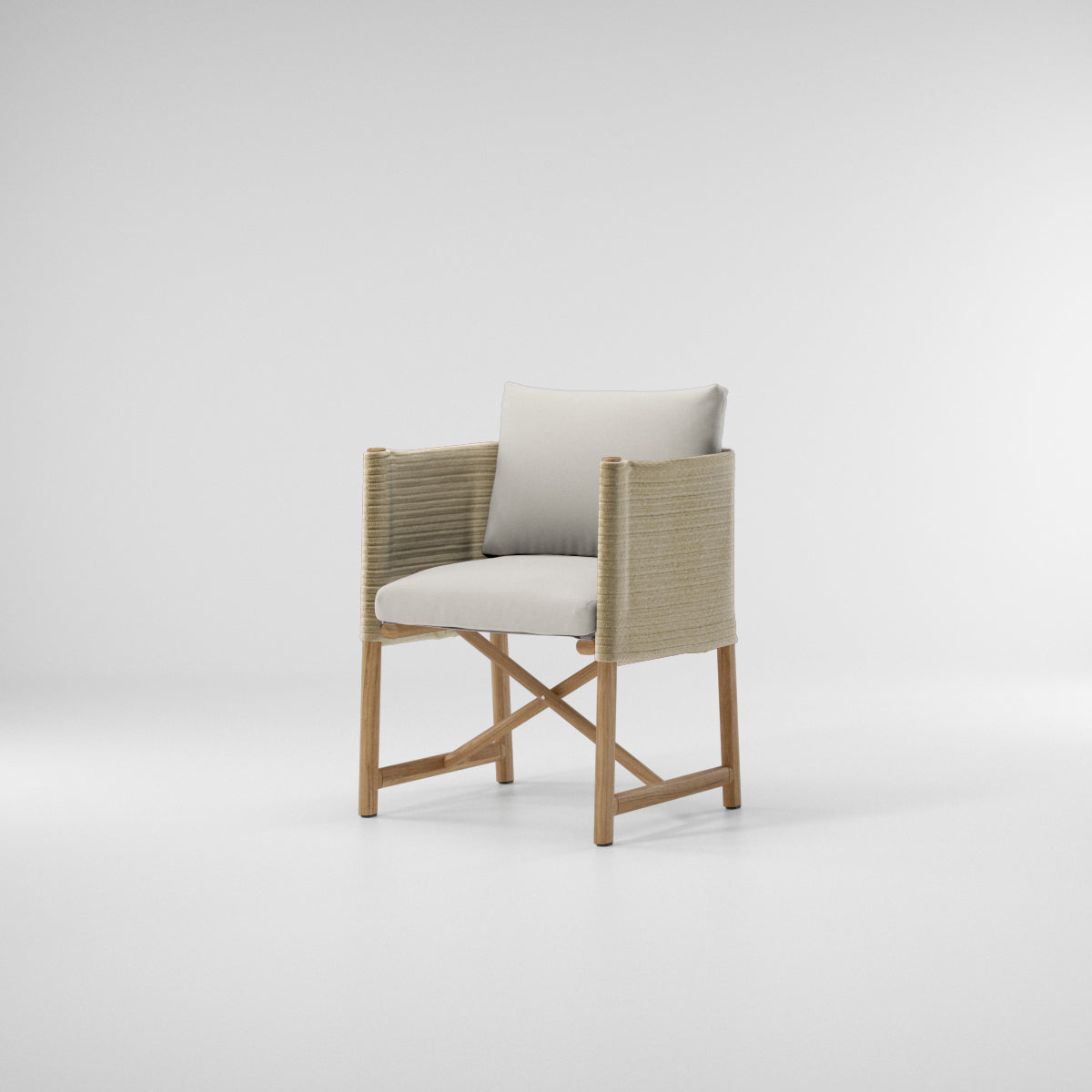 Sillón de comedor plegable Giro 455 Soga | 03L Snowcap Terrain Elements