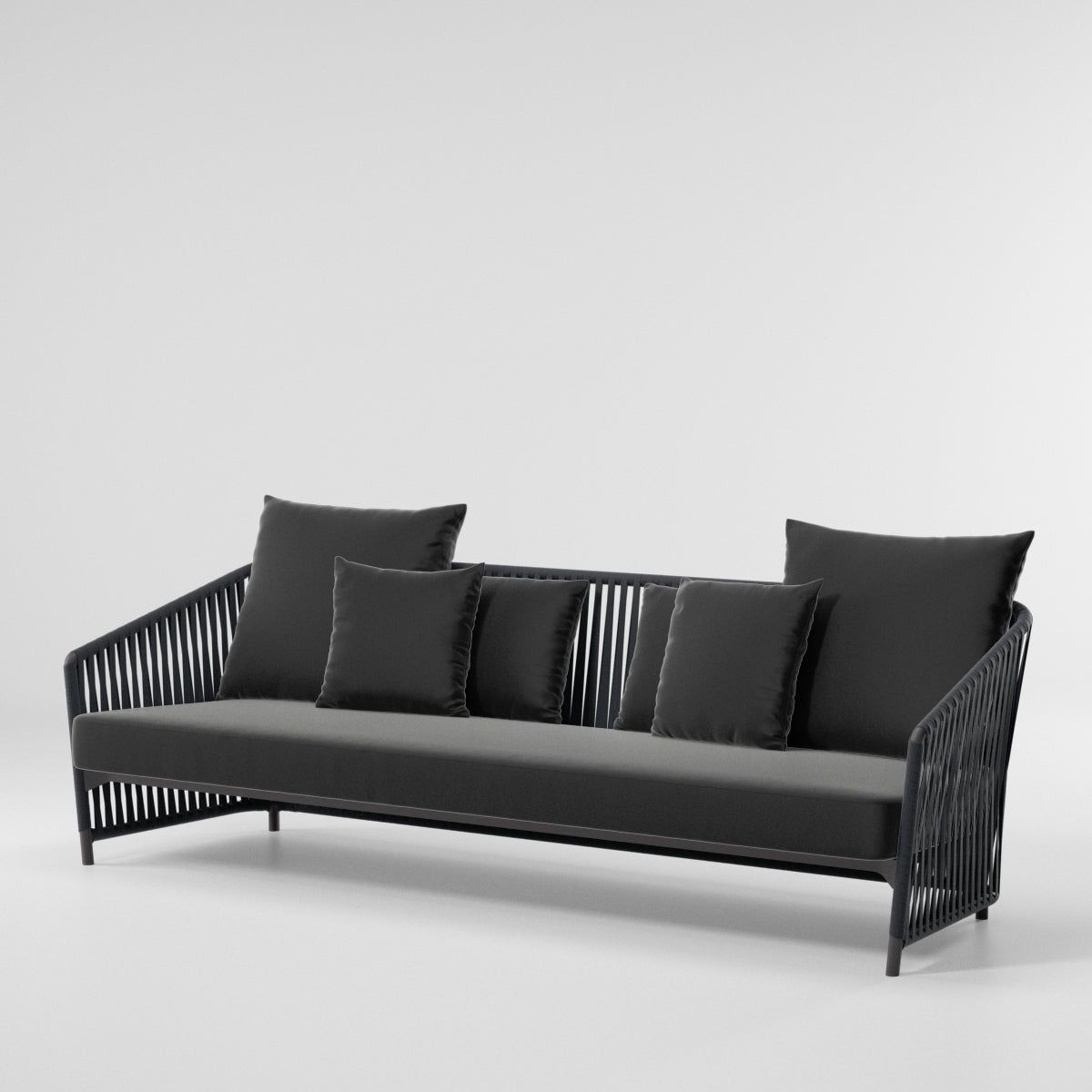 Bitta Lounge Bela Rope 3-Seater Sofa | Rope Z01 | Seat 01L