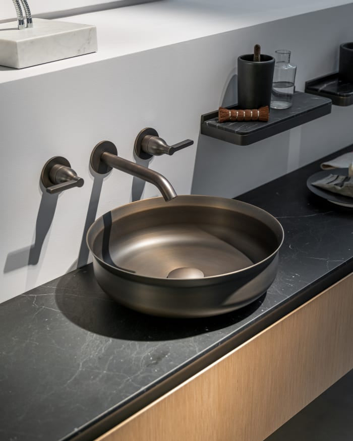 Undici Inox countertop washbasin