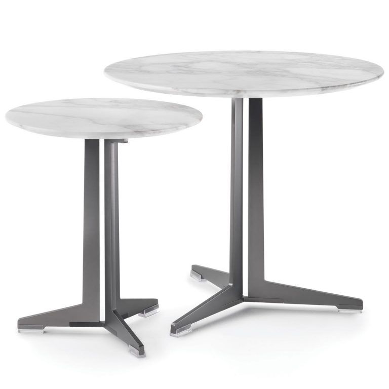 Mesa auxiliar redonda Fly