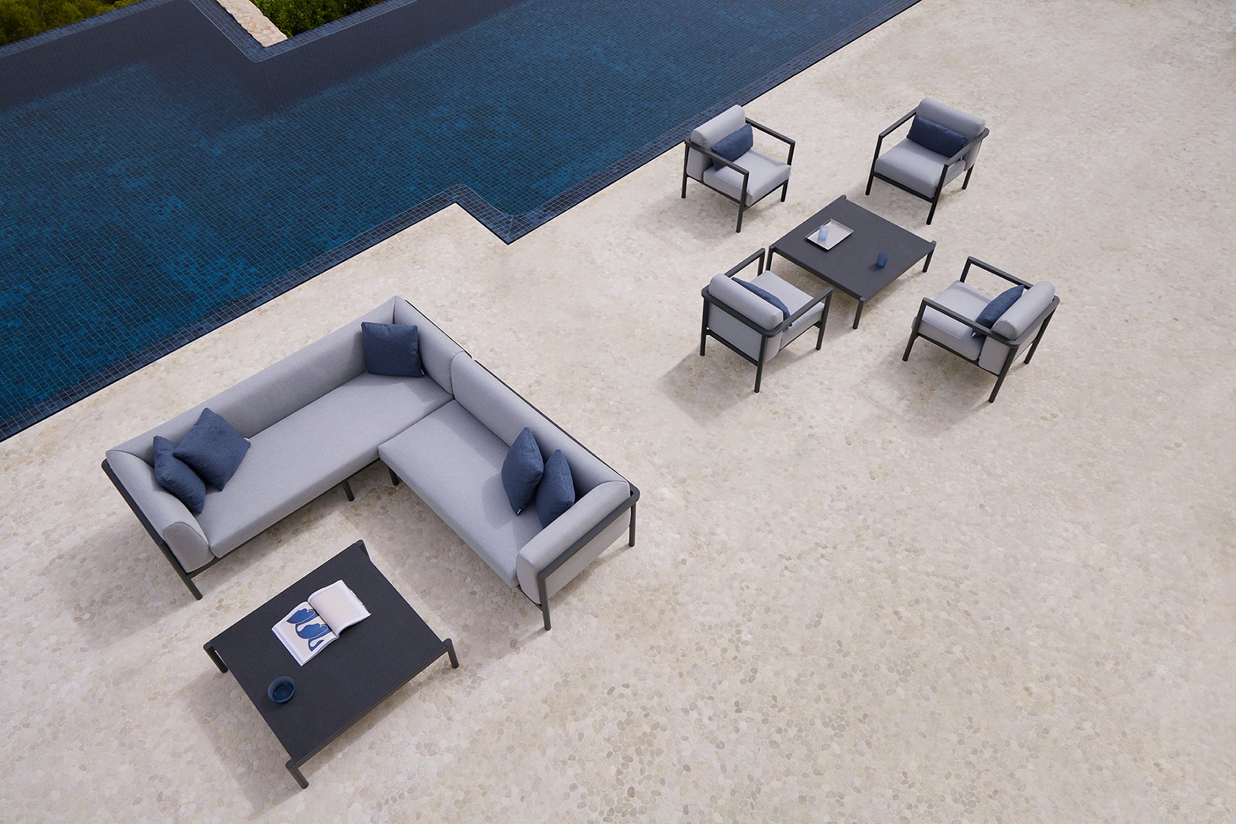 Mesa centro cuadrada Origin