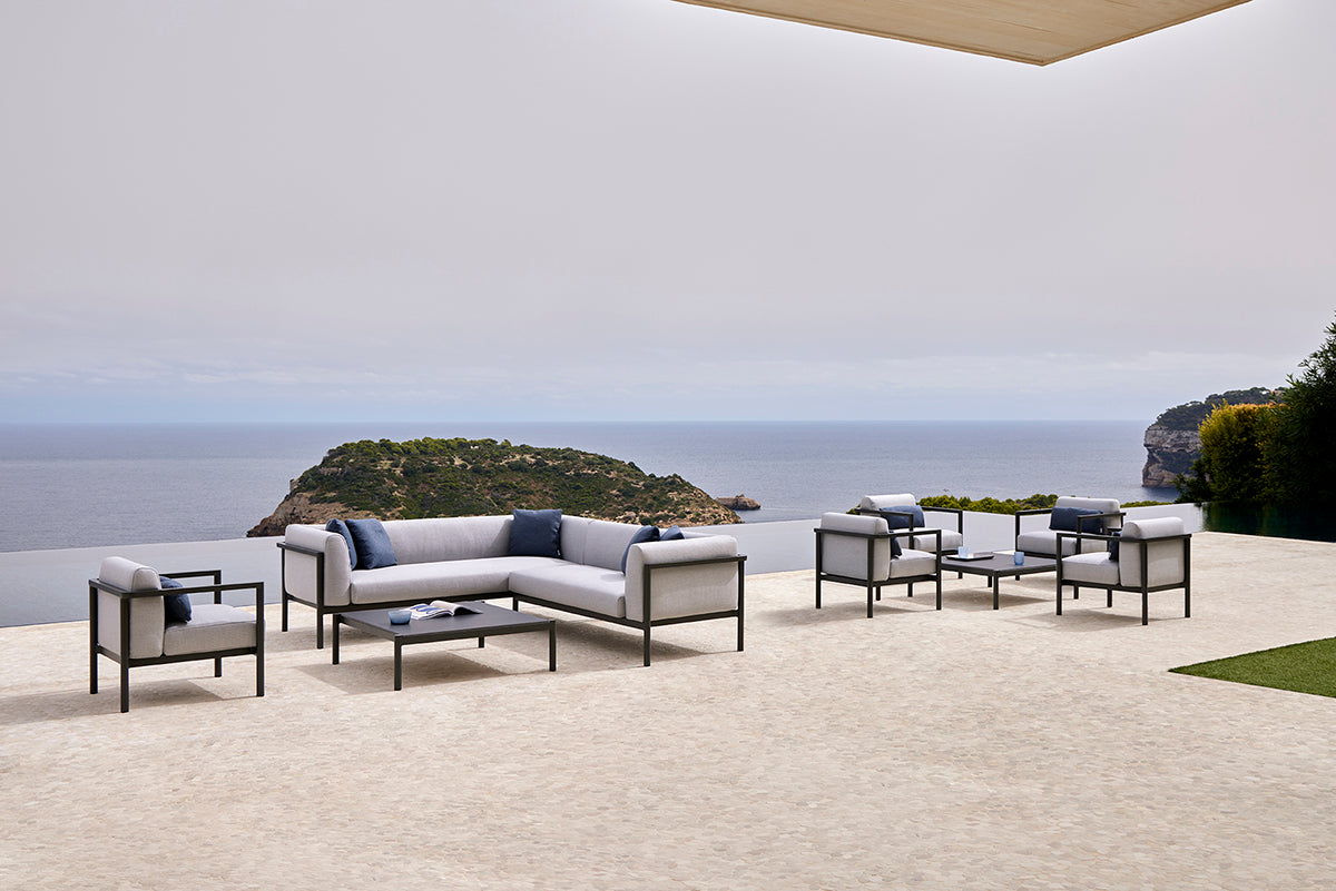 Origin 2-module sofa with right arm