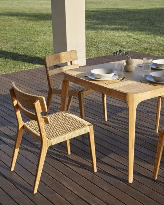 Mesa comedor cuadrada Paralel