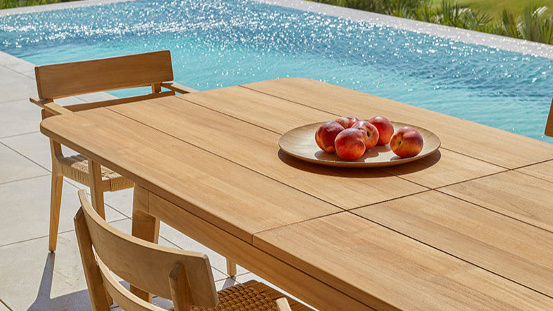 Mesa comedor rectangular extensible Paralel