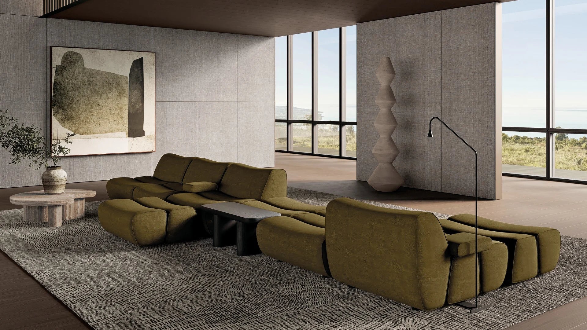 Sistema de sofá Ernest