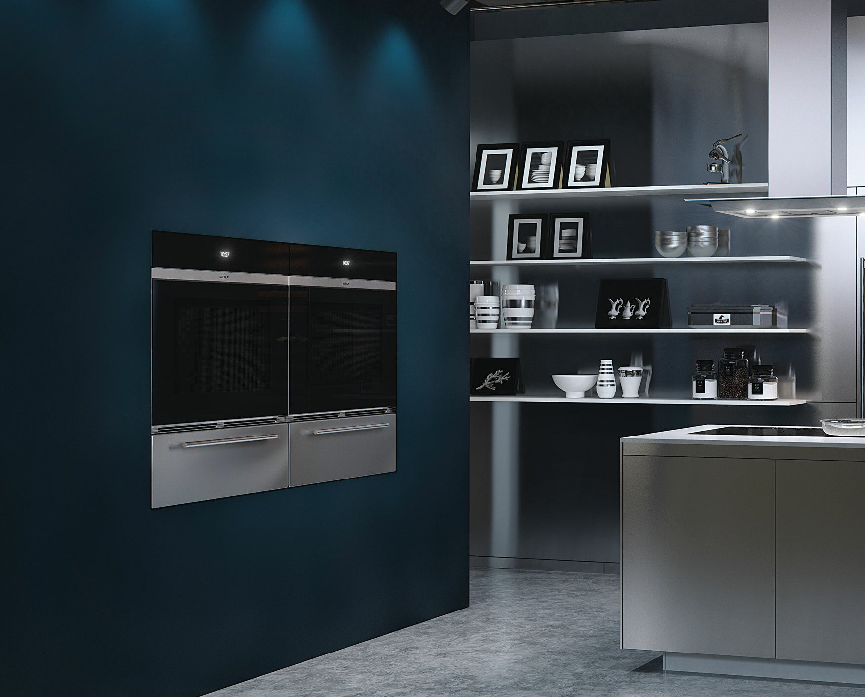 Contemporary Built-in Single Oven M Series Black Glass 762 mm