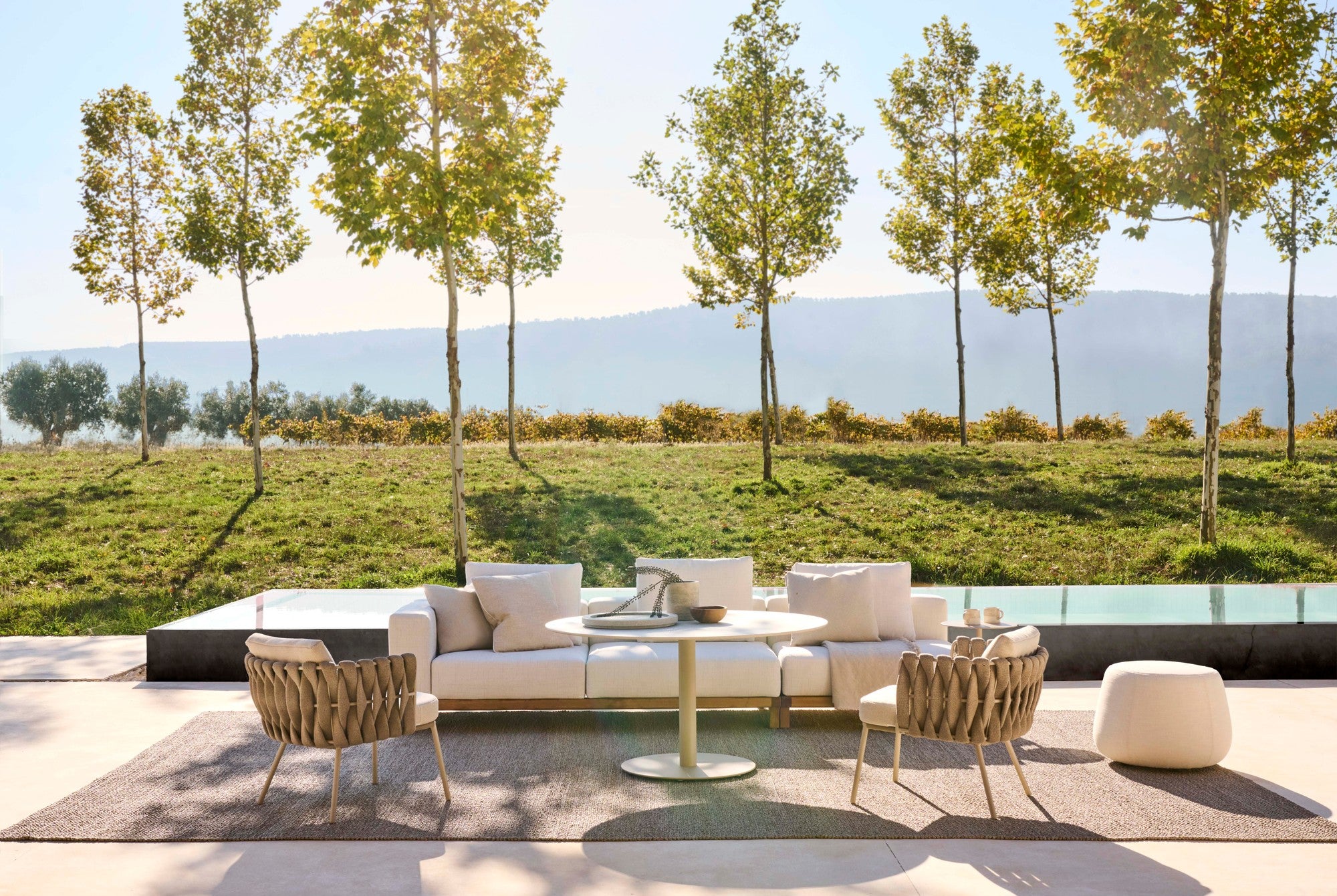 Sillón bajo de exterior Tosca