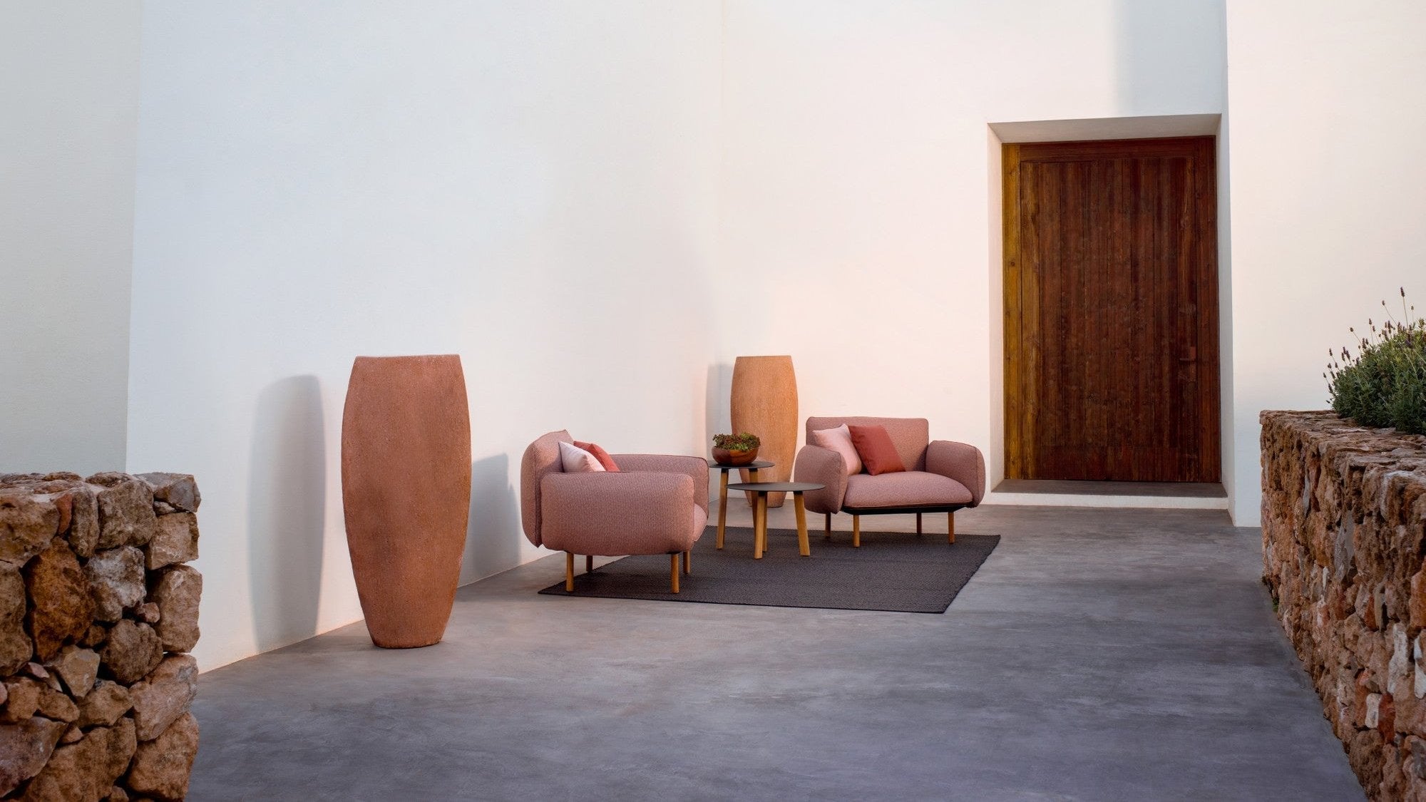 Sofá de exterior de 1 plaza Senja