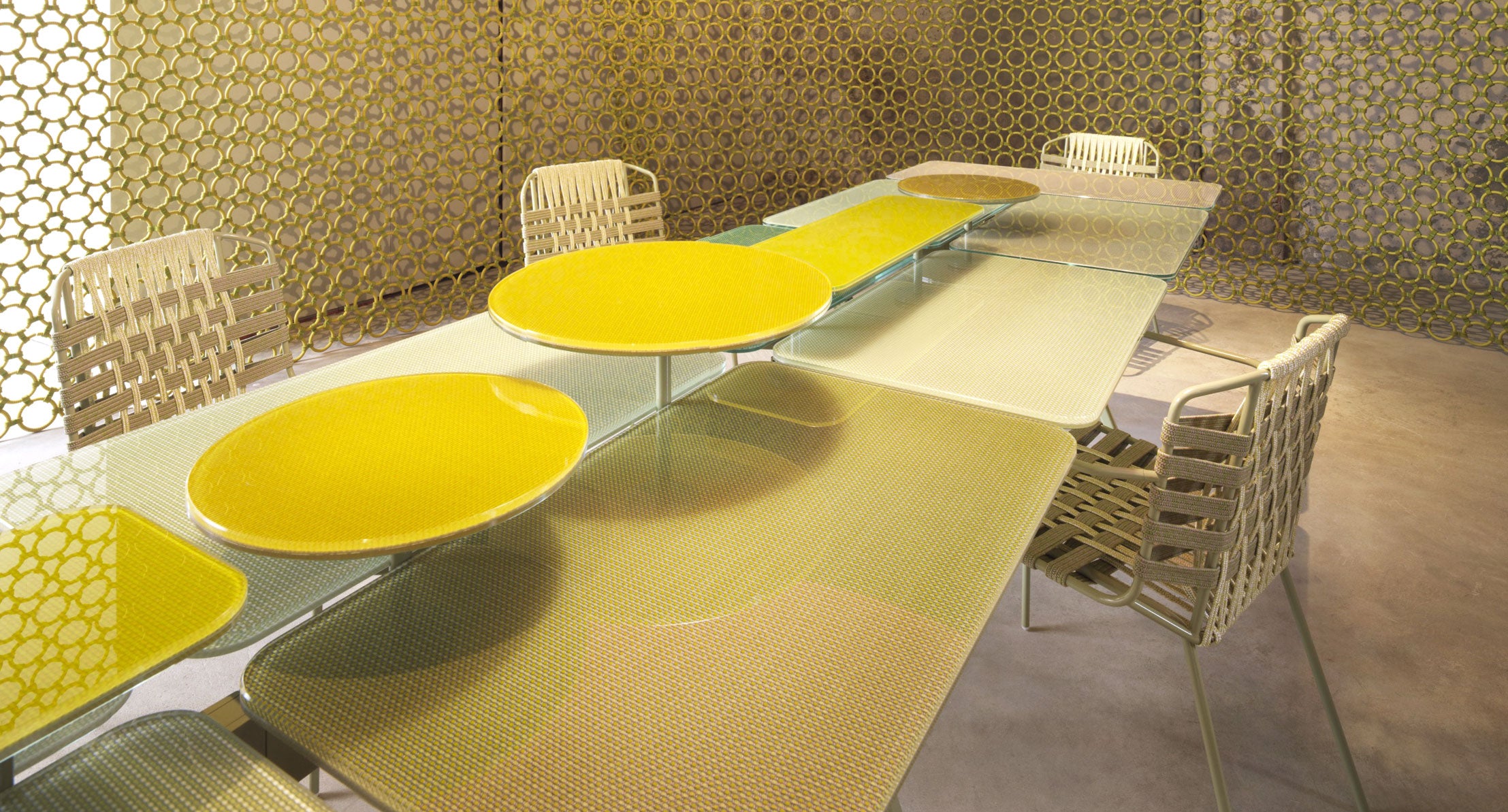 Mesa de exterior Altopiano