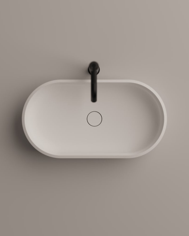 Undici countertop washbasin