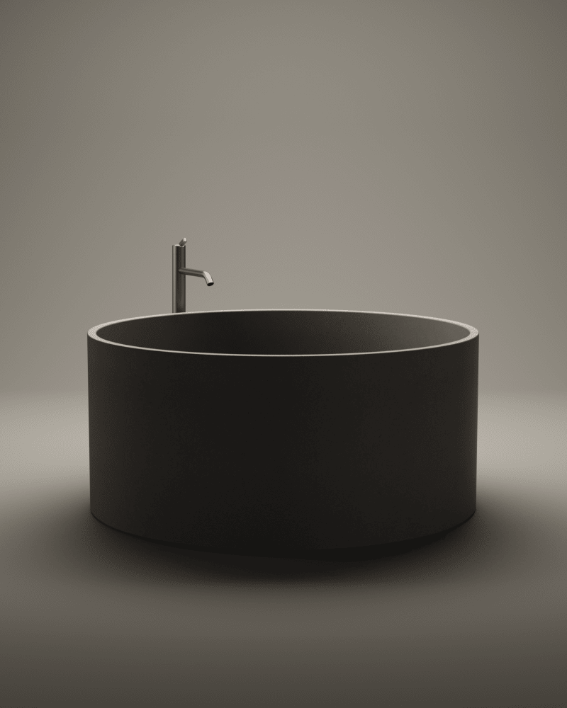 Bañera independiente In-Out cemento para exterior