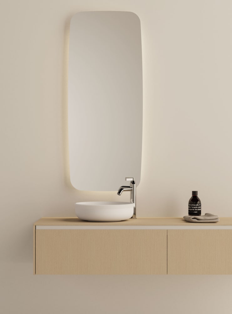 Undici countertop washbasin