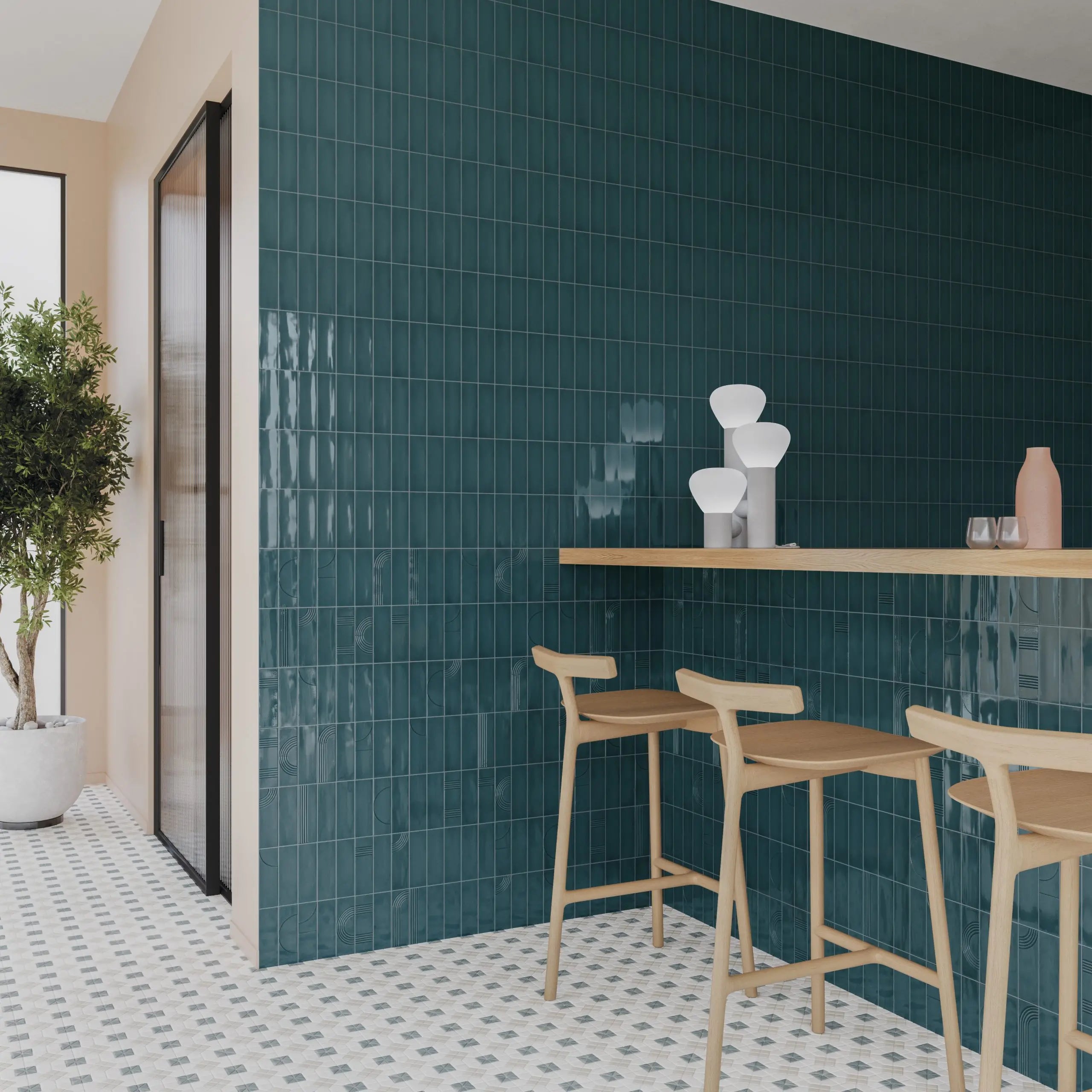 Glow Collection ceramic wall tiles