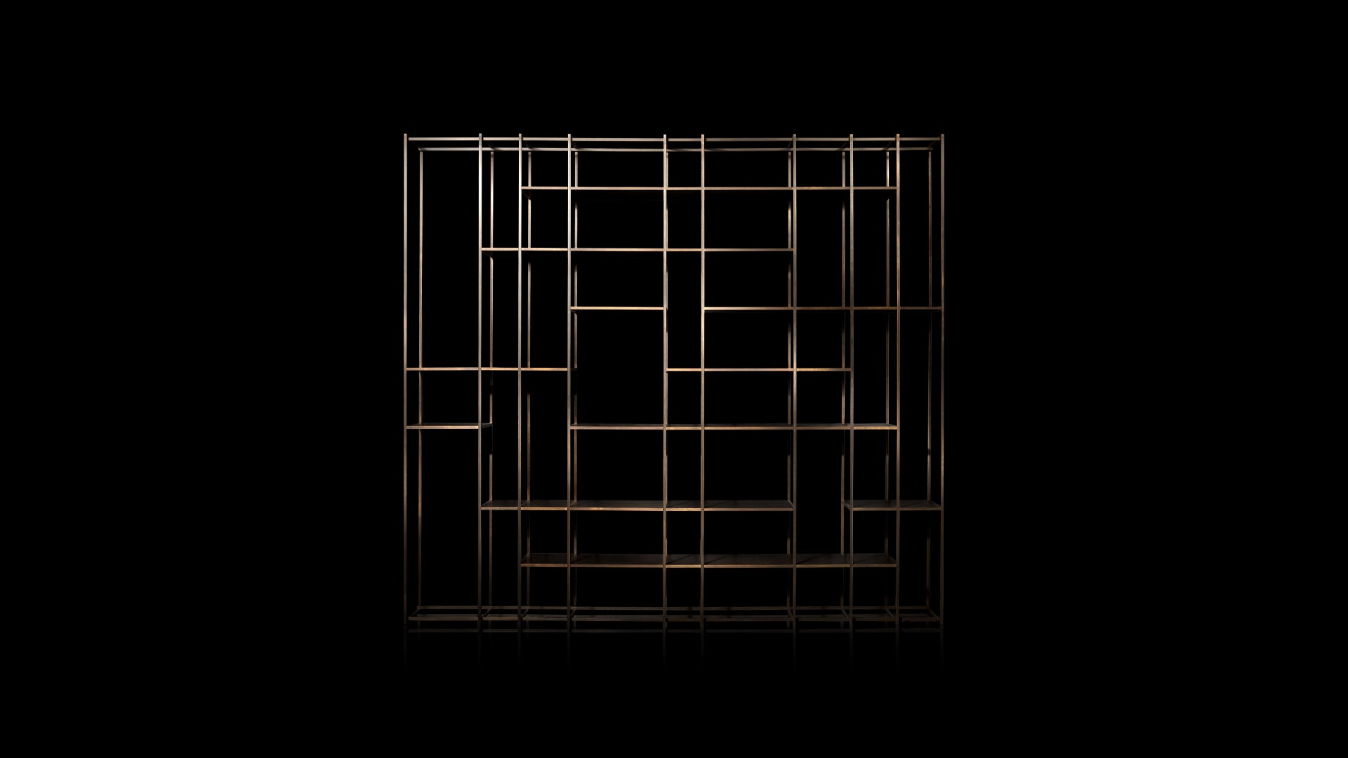 Estantería de metal Cage Pure