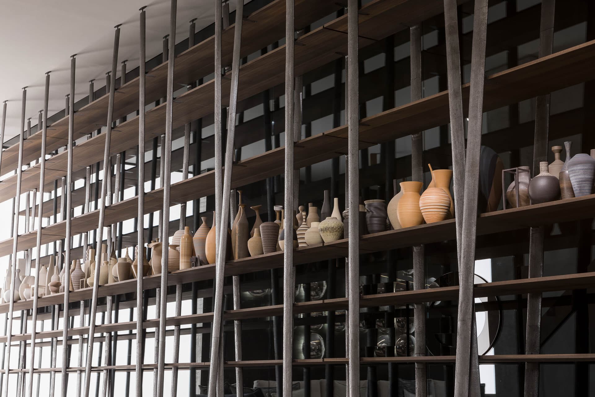 Web modular shelving