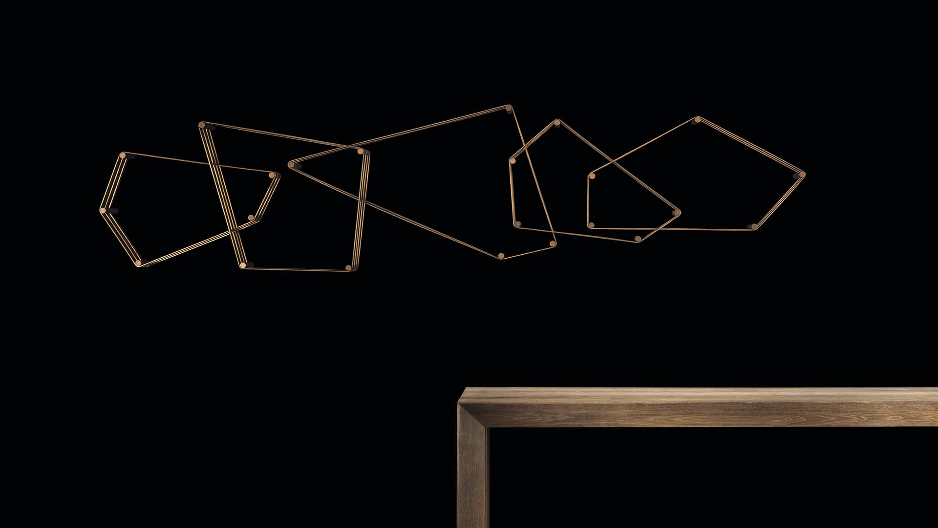 Estantería modular de pared Tangram