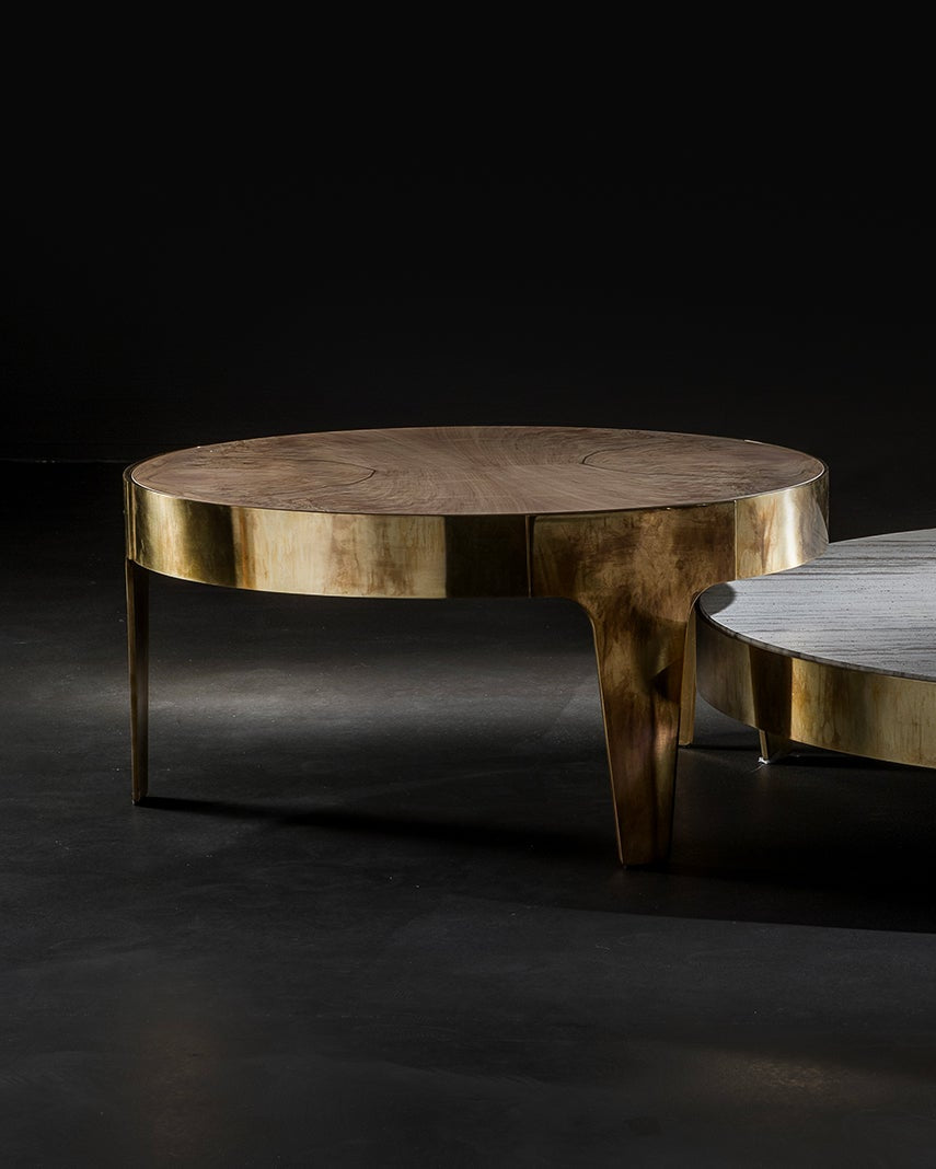 SR coffee table with stone surface