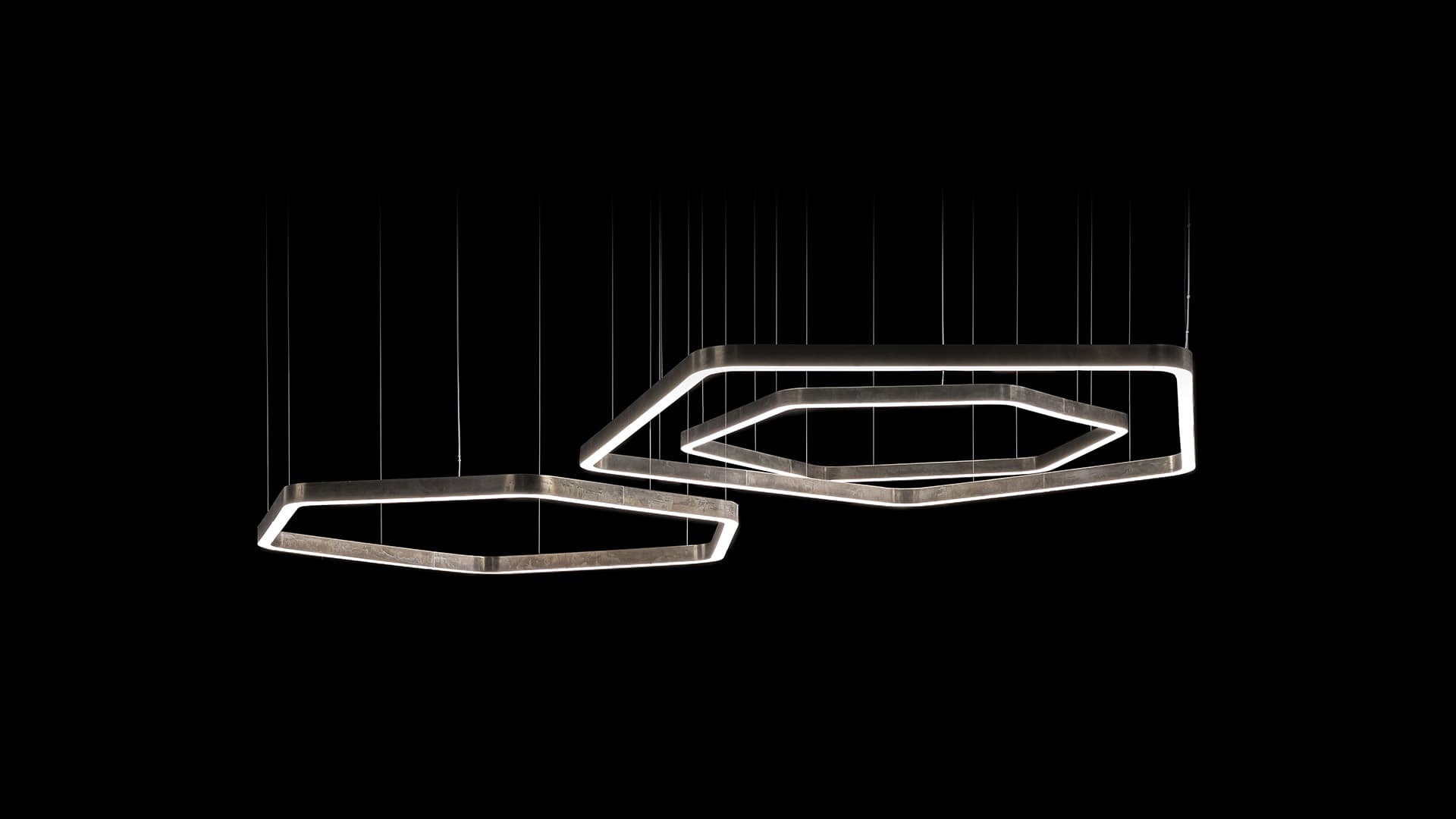 Lámpara de techo Light Ring Polygonal
