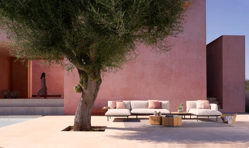 Senja Meridienne modular outdoor sofa