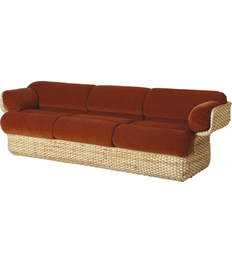 Basket 3-seater sofa