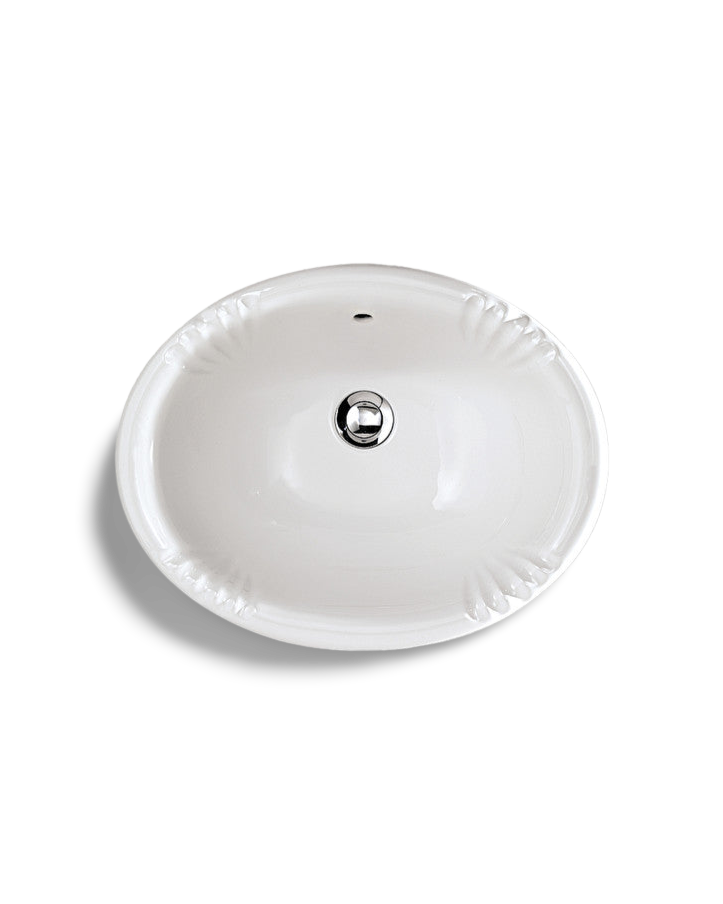 Victorian undermount washbasin