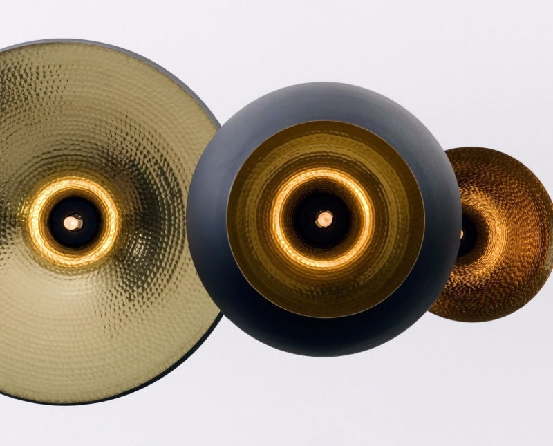 Lámpara de techo Beat LED Fat Pendant Brass