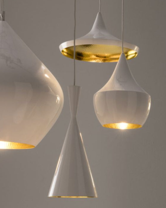 Lámpara de techo Beat LED Fat Pendant White