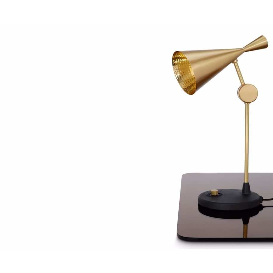 Lámpara de mesa Beat | Latón